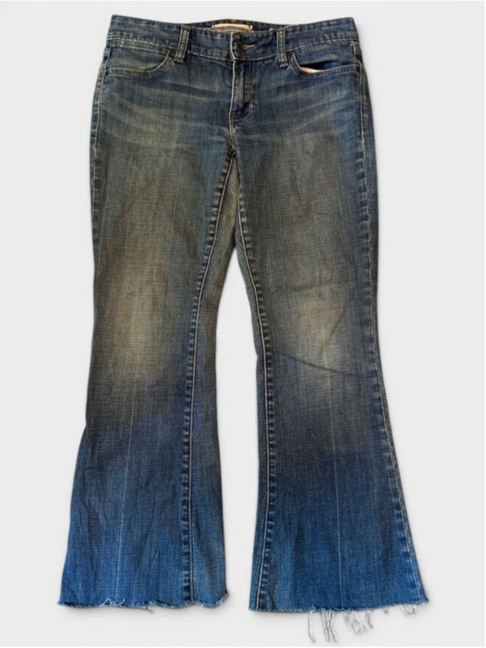 1969 Gap Jeans Limited Edition WideLeg Distressed Hem - Size 6